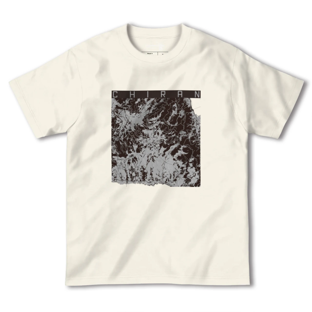 【知覧（鹿児島県）】地図柄ヘビーウェイトTシャツ