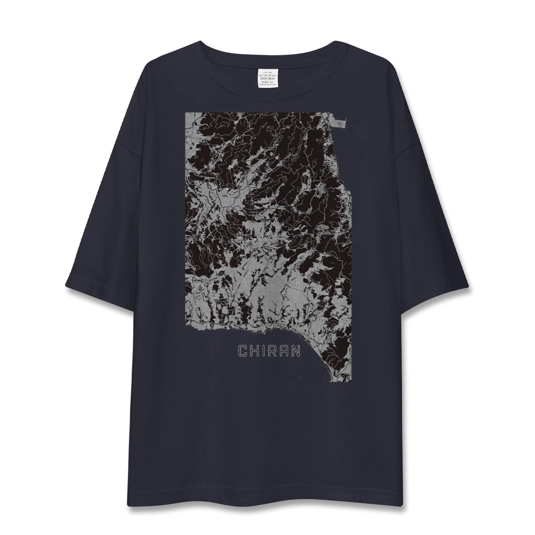 【知覧（鹿児島県）】地図柄ビッグシルエットTシャツ