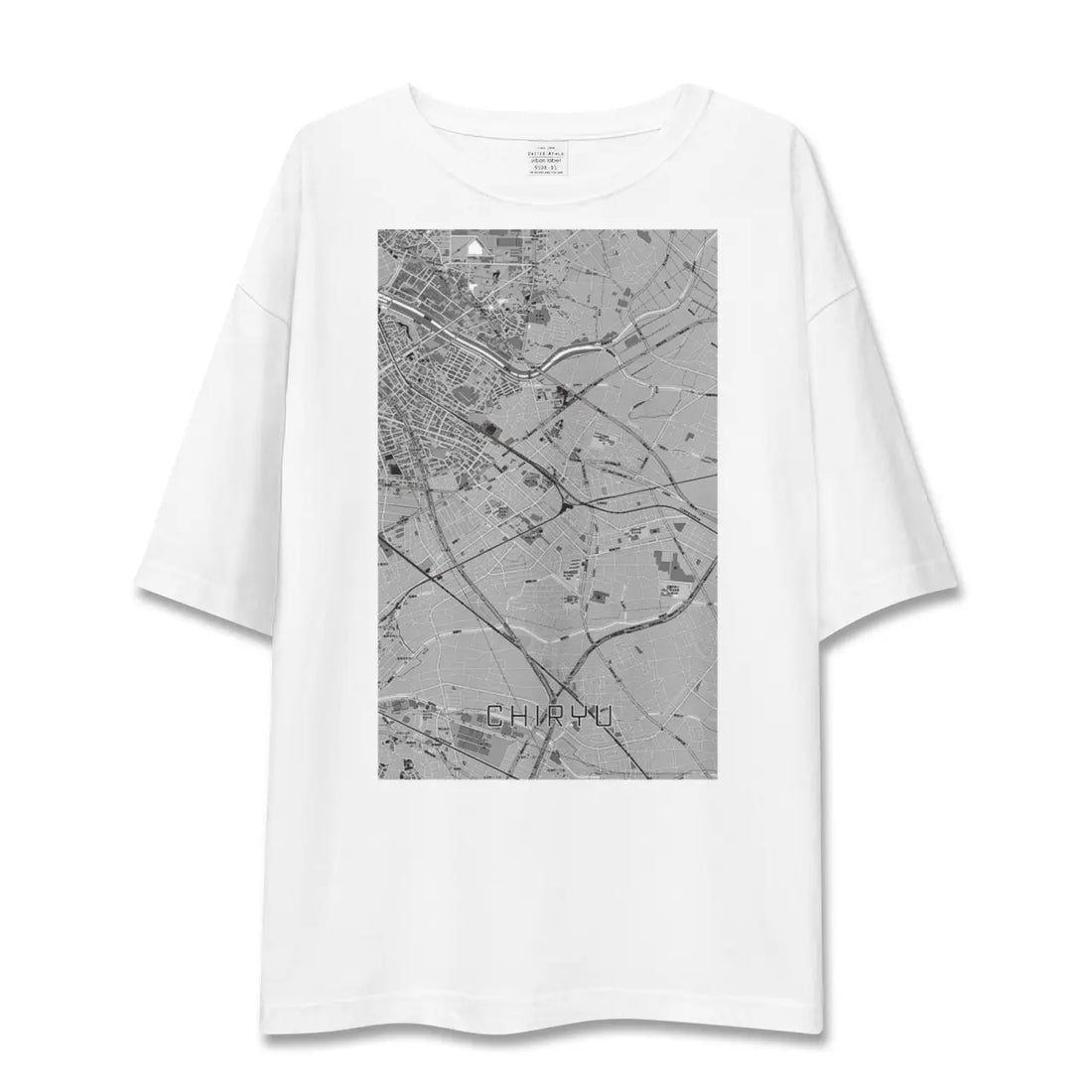 【知立(愛知県)】地図柄ビッグシルエットTシャツ