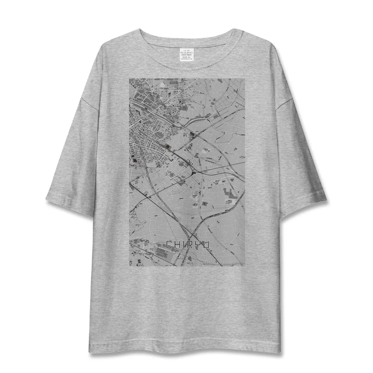 【知立（愛知県）】地図柄ビッグシルエットTシャツ
