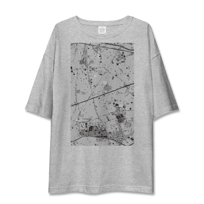 【千歳船橋（東京都）】地図柄ビッグシルエットTシャツ