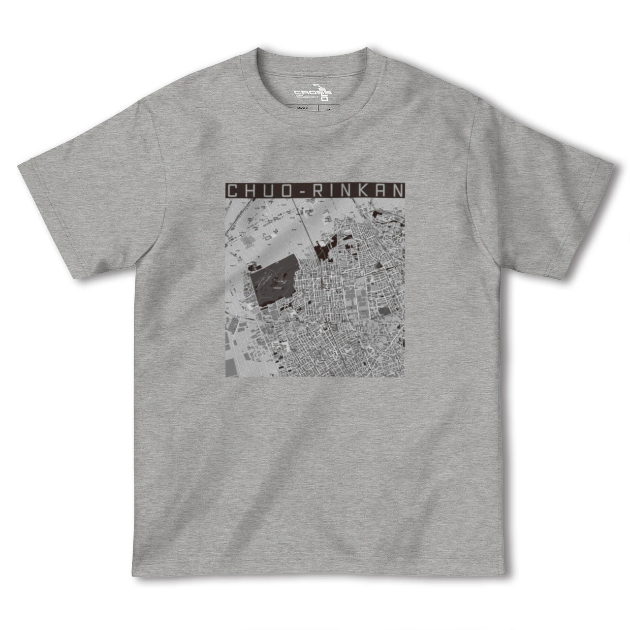 【中央林間（神奈川県）】地図柄ヘビーウェイトTシャツ