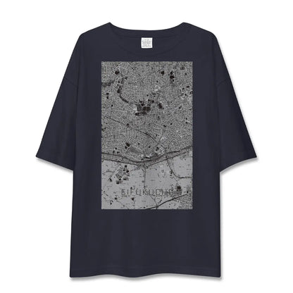 【永福町（東京都）】地図柄ビッグシルエットTシャツ