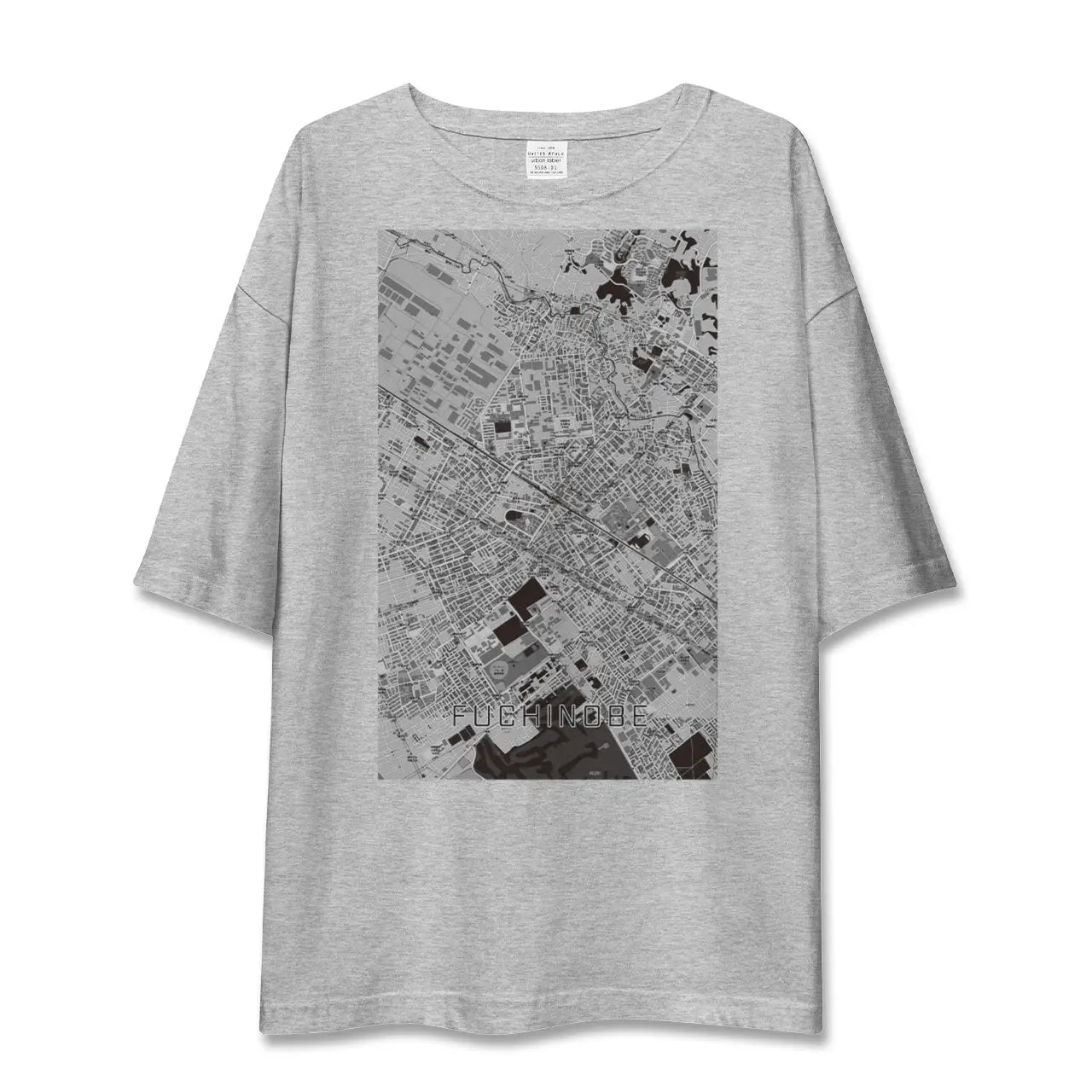 【淵野辺（神奈川県）】地図柄ビッグシルエットTシャツ