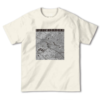 【富士見ヶ丘（東京都）】地図柄ヘビーウェイトTシャツ