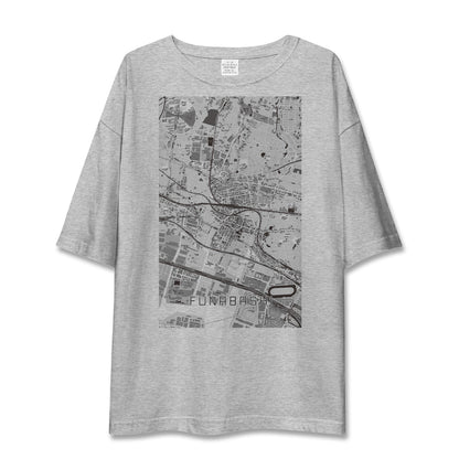 【船橋（千葉県）】地図柄ビッグシルエットTシャツ
