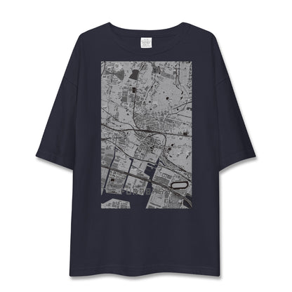 【船橋（千葉県）】地図柄ビッグシルエットTシャツ