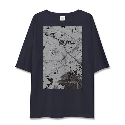 【二俣川（神奈川県）】地図柄ビッグシルエットTシャツ