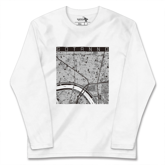 【五反野（東京都）】地図柄ロングスリーブTシャツ