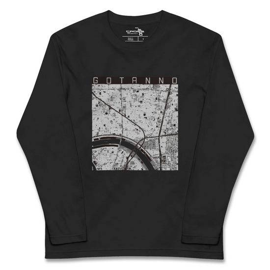 【五反野（東京都）】地図柄ロングスリーブTシャツ