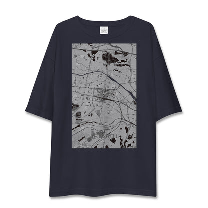 【八王子（東京都）】地図柄ビッグシルエットTシャツ