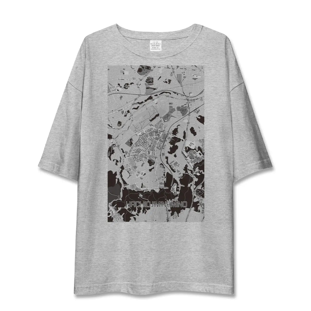 【八王子みなみ野（東京都）】地図柄ビッグシルエットTシャツ