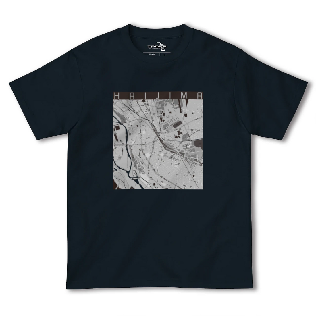 【拝島(東京都)】地図柄ヘビーウェイトTシャツ