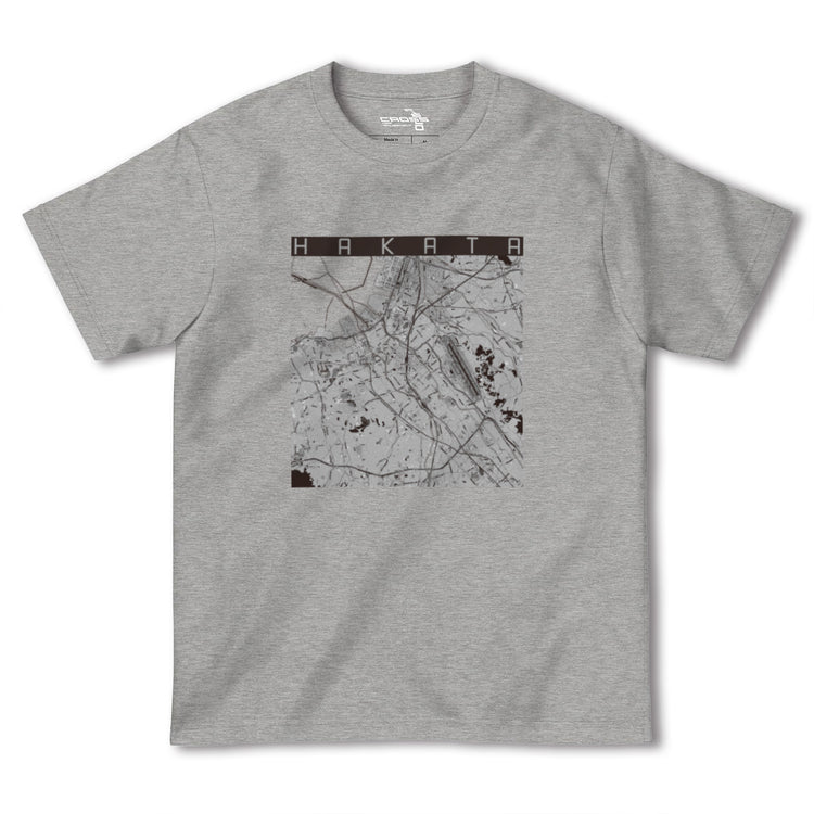 【博多（福岡県）】地図柄ヘビーウェイトTシャツ