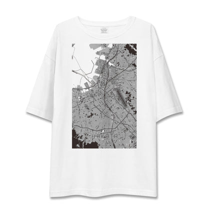 【博多（福岡県）】地図柄ビッグシルエットTシャツ