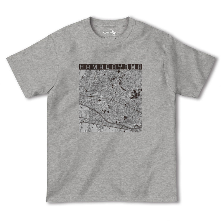 【浜田山（東京都）】地図柄ヘビーウェイトTシャツ