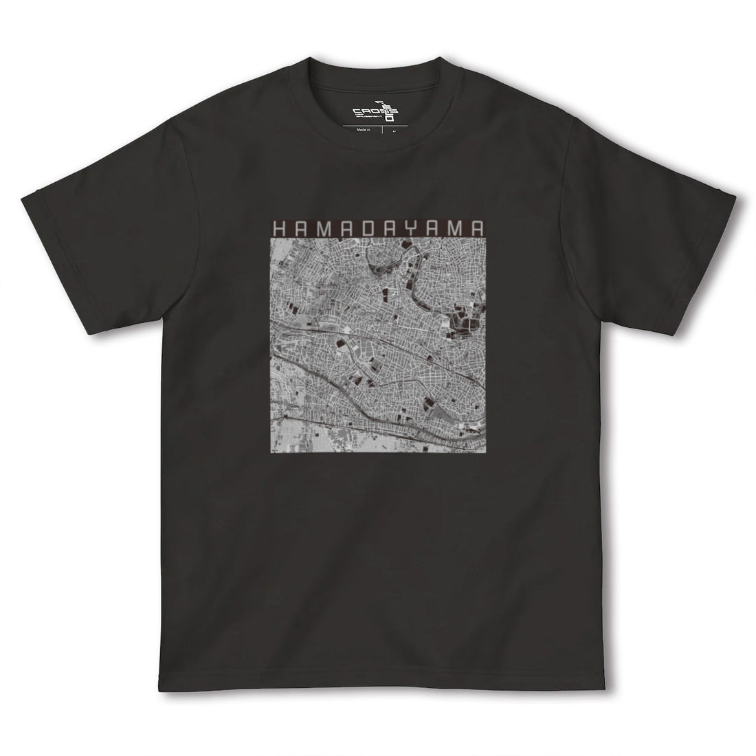 【浜田山(東京都)】地図柄ヘビーウェイトTシャツ