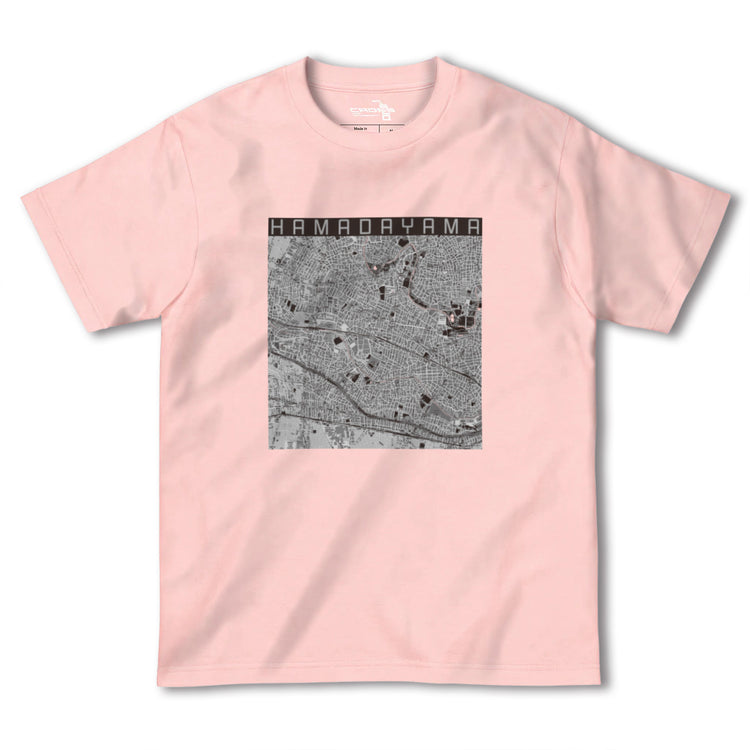 【浜田山（東京都）】地図柄ヘビーウェイトTシャツ