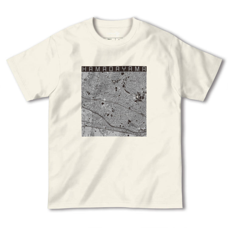 【浜田山（東京都）】地図柄ヘビーウェイトTシャツ