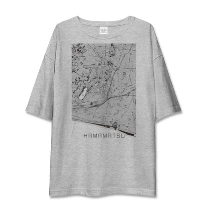 【浜松（静岡県）】地図柄ビッグシルエットTシャツ