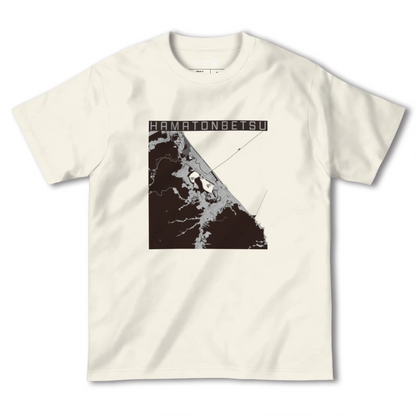 【浜頓別（北海道）】地図柄ヘビーウェイトTシャツ