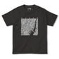 【半田（愛知県）】地図柄ヘビーウェイトTシャツ