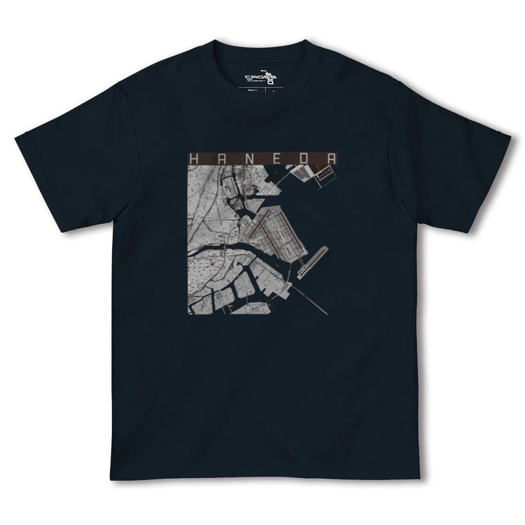 【羽田（東京都）】地図柄ヘビーウェイトTシャツ