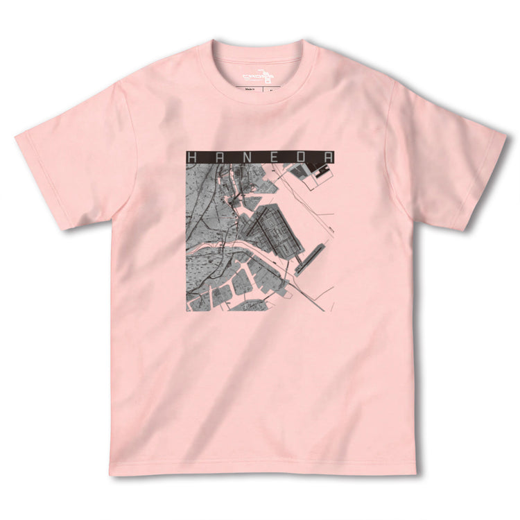 【羽田（東京都）】地図柄ヘビーウェイトTシャツ