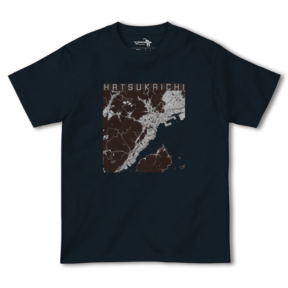 【廿日市（広島県）】地図柄ヘビーウェイトTシャツ