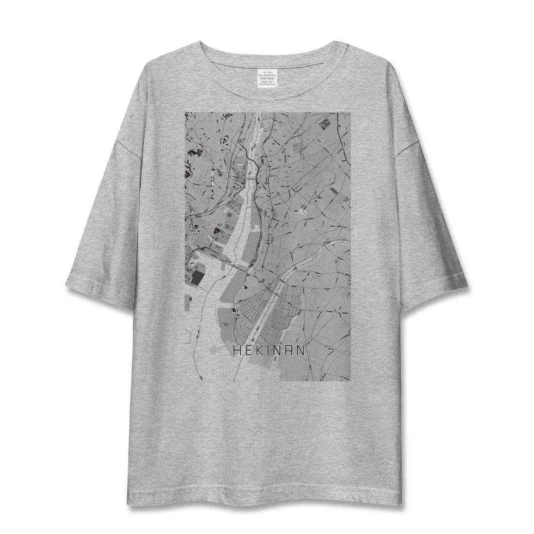 【碧南（愛知県）】地図柄ビッグシルエットTシャツ