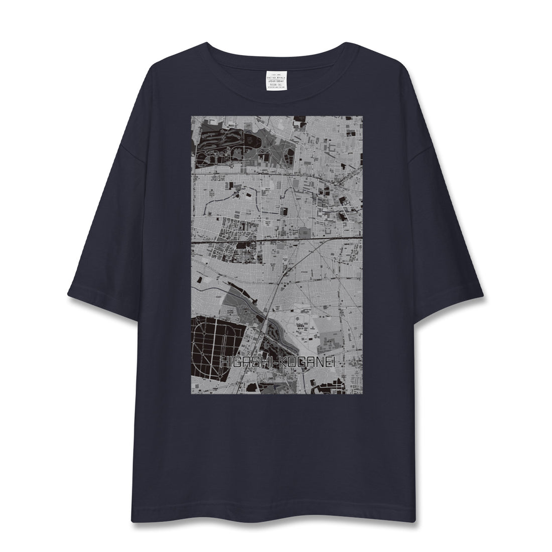 【東小金井（東京都）】地図柄ビッグシルエットTシャツ