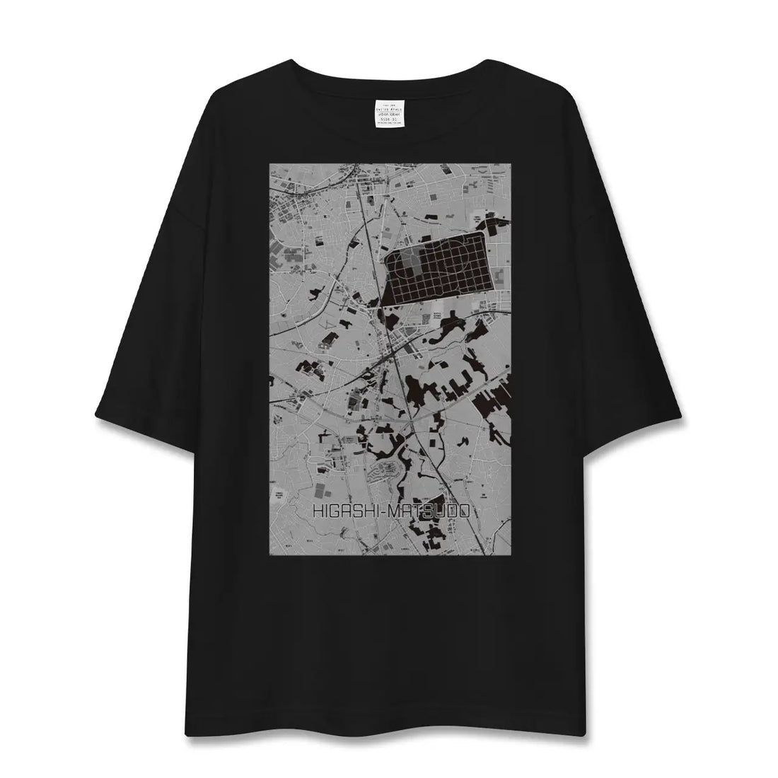 【東松戸(千葉県)】地図柄ビッグシルエットTシャツ