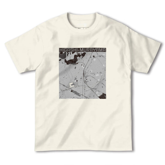 【東村山（東京都）】地図柄ヘビーウェイトTシャツ