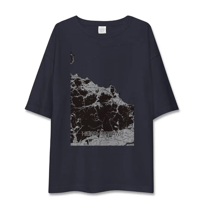 【東かがわ（香川県）】地図柄ビッグシルエットTシャツ