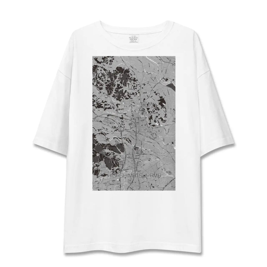 【東松山(埼玉県)】地図柄ビッグシルエットTシャツ