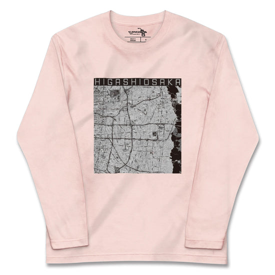 【東大阪（大阪府）】地図柄ロングスリーブTシャツ