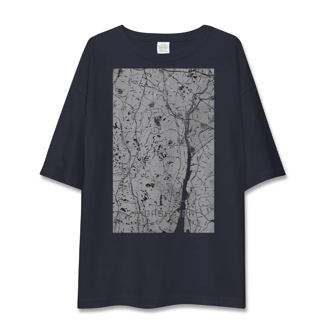 【東浦(愛知県)】地図柄ビッグシルエットTシャツ