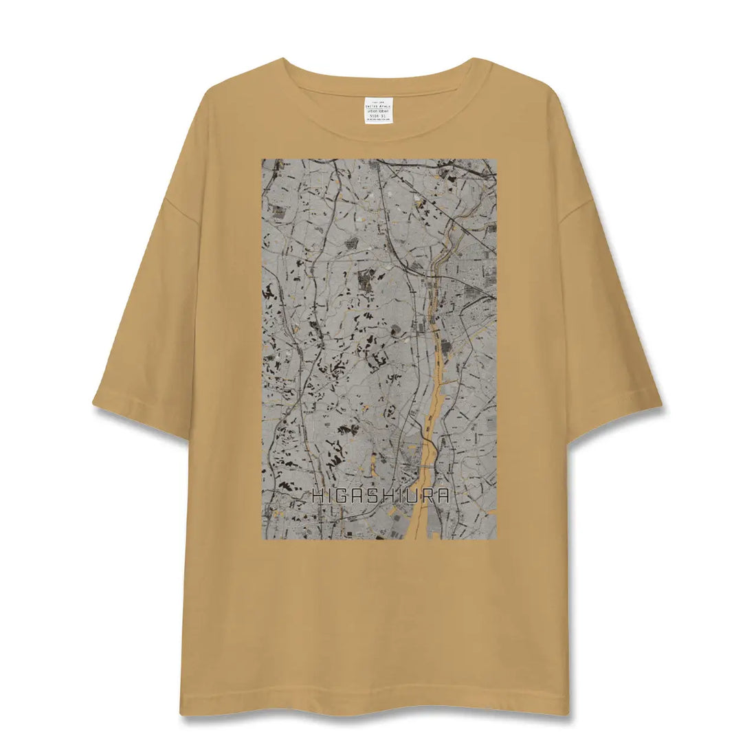 【東浦(愛知県)】地図柄ビッグシルエットTシャツ