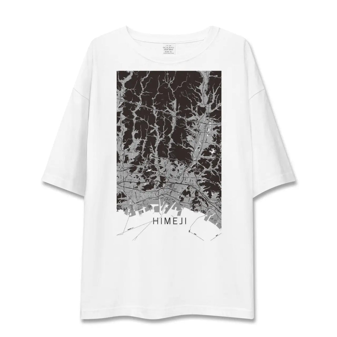 【姫路2(兵庫県)】地図柄ビッグシルエットTシャツ