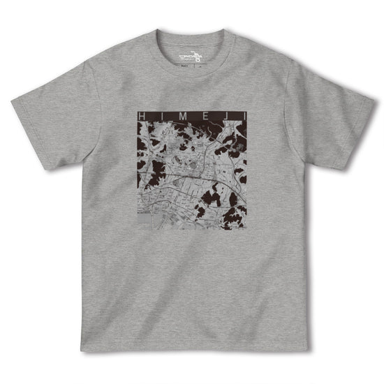 【姫路（兵庫県）】地図柄ヘビーウェイトTシャツ