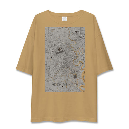 【ホーチミン（ベトナム）】地図柄ビッグシルエットTシャツ