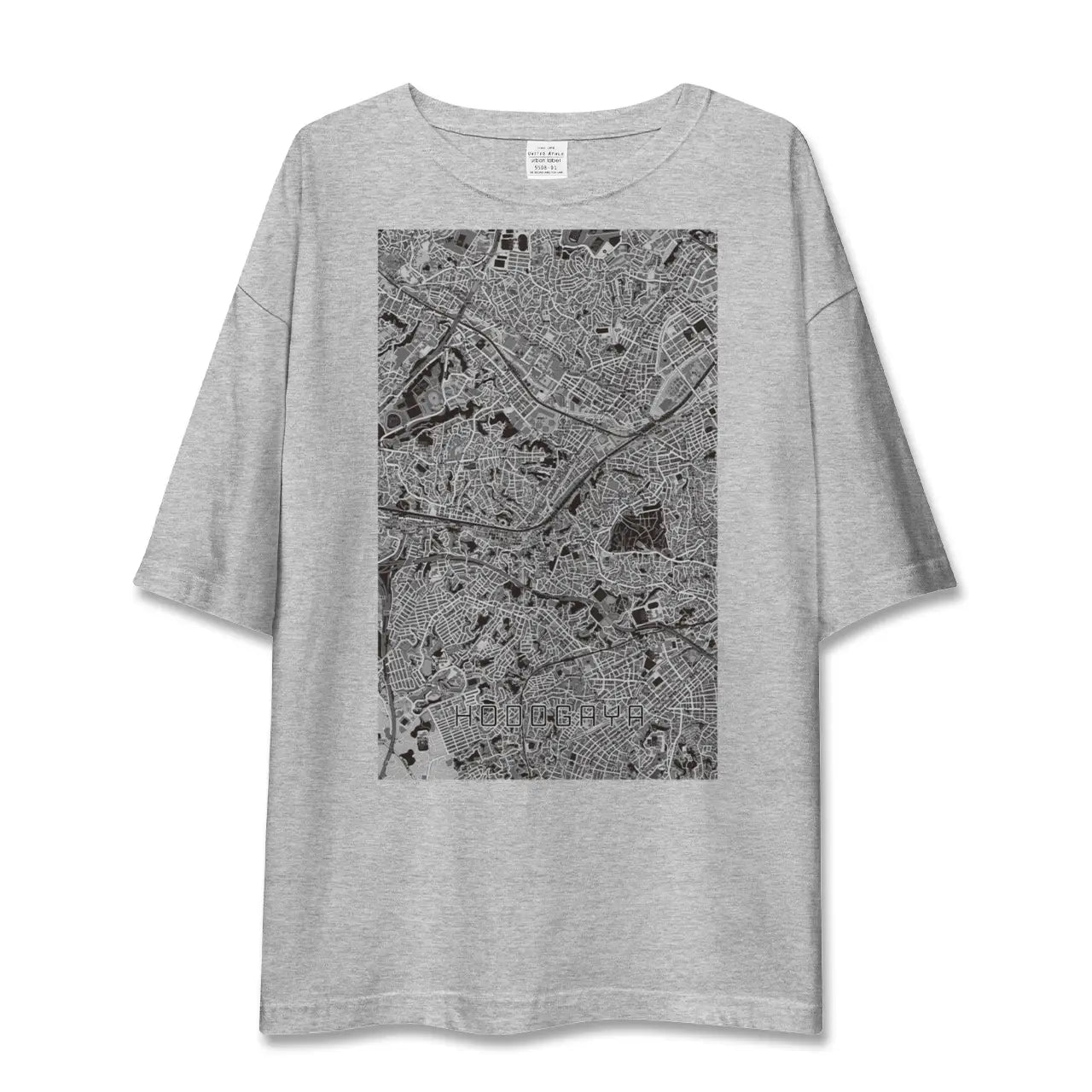 【保土ケ谷（神奈川県）】地図柄ビッグシルエットTシャツ