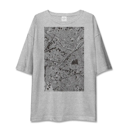 【保土ケ谷（神奈川県）】地図柄ビッグシルエットTシャツ