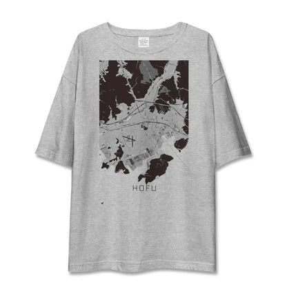 【防府（山口県）】地図柄ビッグシルエットTシャツ