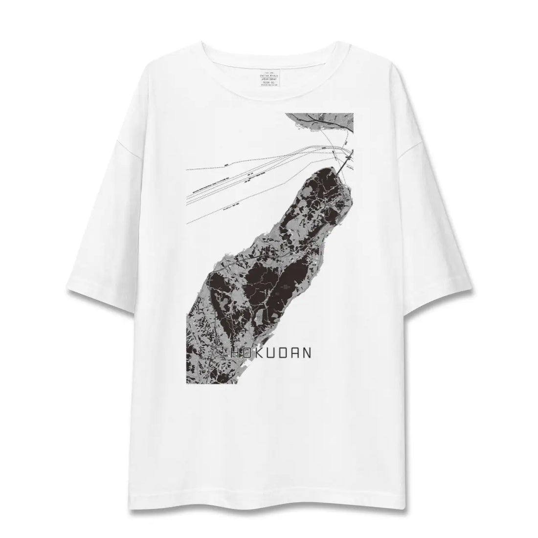 【北淡(兵庫県)】地図柄ビッグシルエットTシャツ