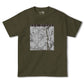 【本厚木（神奈川県）】地図柄ヘビーウェイトTシャツ