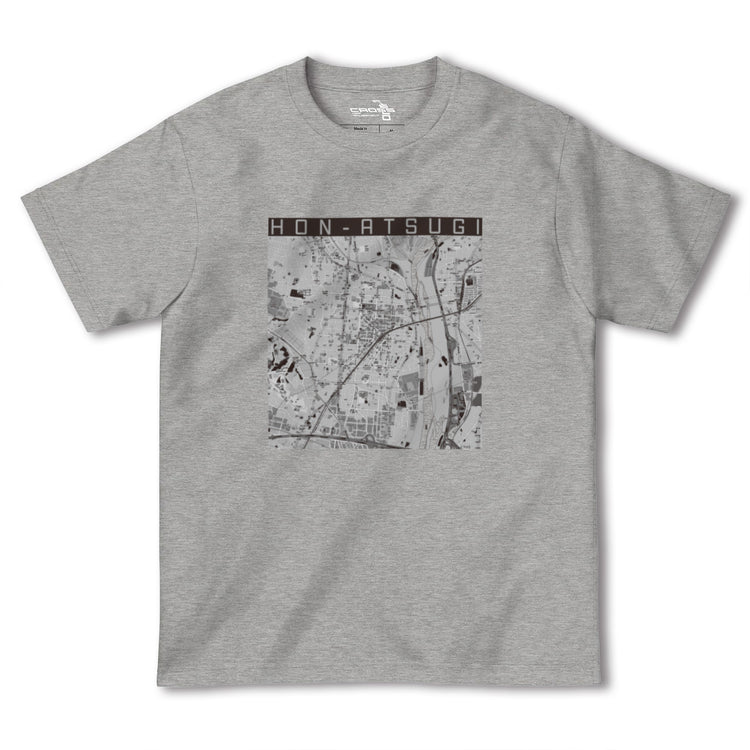 【本厚木（神奈川県）】地図柄ヘビーウェイトTシャツ