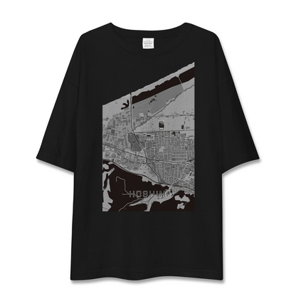 【ほしみ（北海道）】地図柄ビッグシルエットTシャツ