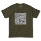 【日向坂（東京都）】地図柄ヘビーウェイトTシャツ