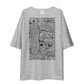 【日向坂（東京都）】地図柄ビッグシルエットTシャツ